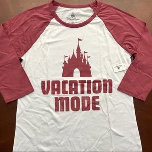 Women’s Disney Parks Baseball Tee NWT